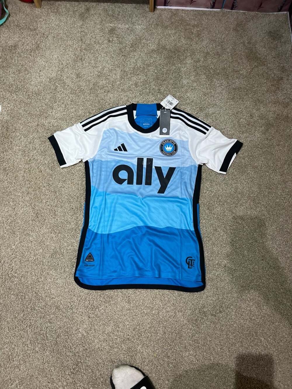 adidas Charlotte FC 2024-25 Home Authentic Jersey - The Carolina Kit